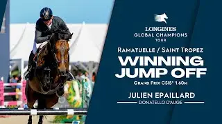Julien Epaillard & Donatello d'Auge Win the Grand Prix of Ramatuelle, St Tropez CSI5* 1.60m | 2023