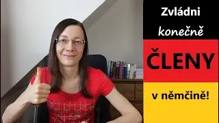 💪Zvládni konečně ČLENY v němčině! Použití členů v němčině. Určitý a neurčitý členy 💡
