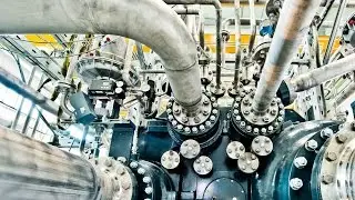 Восьмиступенчатый компрессор Атлас Копко для CO2 с давлением 200 бар и выше.