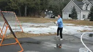 Defensemen Tanner Whitehouse 2024 wall ball challenge 2019