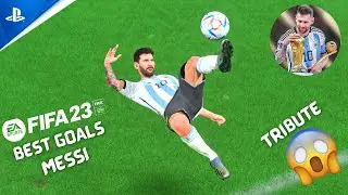 FIFA 23 &mdash; Лучшие голы Лионеля Месси | Посвящение Месси | PS5 [4K60] HDR
