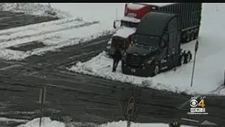 Truck Driver Rescued After Heart Attack