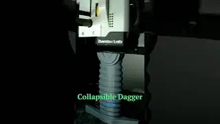 Collapsible Dagger #medevil #dagger #3dprinting #custom #smallbusiness