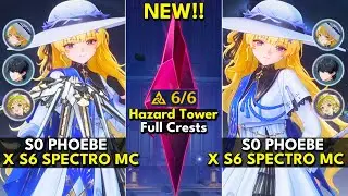 S0 Phoebe x S6 Spectro MC | ToA Hazard Tower 6 Crests | Wuthering Waves 2.1