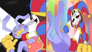 Jax x Pomni When Play Turns Violent l Circus Comic | TADC
