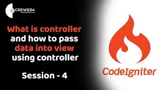 What is controller and how to pass data into view using controller