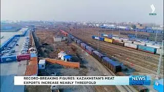 Record-breaking figures: Kazakhstan&rsquo;s meat exports increase nearly threefold | Silk way TV