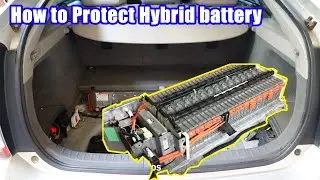 How to protect Hybrid Battery Toyota Prius in Lockdown