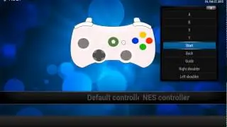 Kodi controller configuration GUI concept