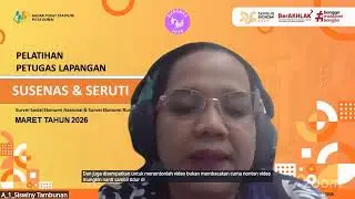 Pelatihan Petugas Susenas Maret 2026 BPS Kota Dumai Hari ke-2