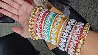 Rajsthani Rajwadi Bangles - Multicolor Bangles set #chooda #choodalovers #bangles #rajsthanibangles