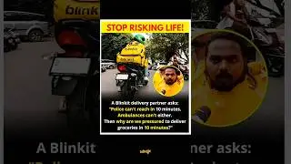 Blinkit Delivery Partners Question 10-Minute Delivery Pressure ⏱️🚨