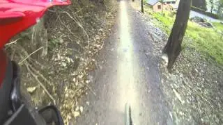 osh sending drop/jumps at Antur Stiniog