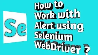 How to work with Alert using Selenium WebDriver ?