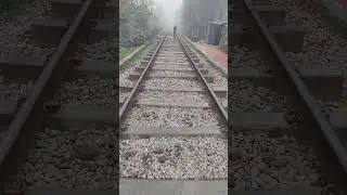 Bangladeshi broad gauge railway line. #shorts