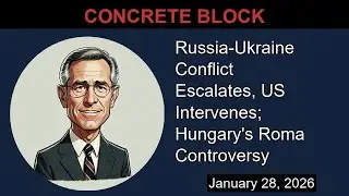 Russia-Ukraine Conflict Escalates, US Intervenes; Hungary's Roma Controversy | Concrete Block