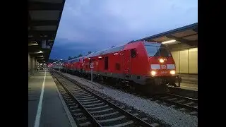 Br 245 005 schleppt 218 404 und 463 mit EC 195 nach Kempten