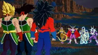Bardock Form Vs Frieza Family! Dragon Ball Sparking Zero