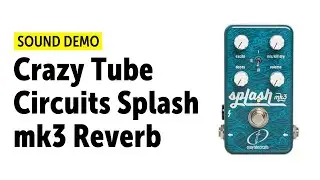 Crazy Tube Circuits Splash mk3 Reverb - Sound Demo (no talking)