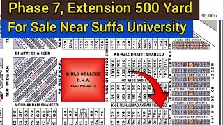 Phase 7 Extension, 500 Yard Plot For Sale DHA Karachi Phase 7 Extension Prime Location for Builders 