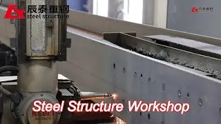 mordern durable steel frame workshop building for logistics industry