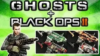 COD Ghosts & Black Ops 2 DLC Packs! New Character Skins & Camos - (Call Of Duty Ghost / BO2 DLC)