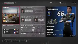 MotoGP21 Career Mode Sky VR46 Team Catalunya RACE
