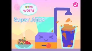 [ SAGO MINI WORLD ] Super Juice, Gameplay, Educational Learning for Kids on iPad | GAME SHARK