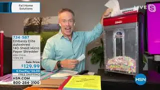 Embassy Elite Autoshred 140Sheet Micro Paper Shredder