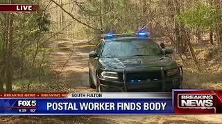 Postal worker finds body