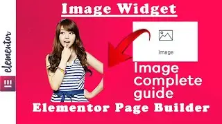 How to add Image widget in Elementor