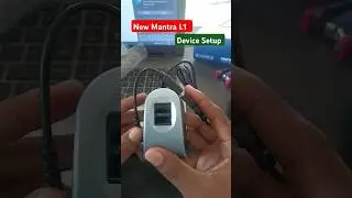 New Mantra L1 Device Setup || Mantra MFS 110 L1 Device Setup #mantra #fingerprint #mantra_L1