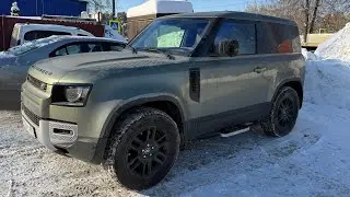 Тест Драйв Land Rover Defender 2021г. 80.000км.
