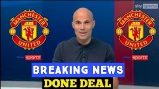 MANCHESTER UNITED COMPLETES SENSATIONAL DEAL! OLD TRAFFORD BUZZING! SKY SPORTS NEWS REPORTS!