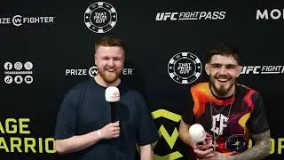 Cage Warriors 199: Josh Abraham Has a New Found Confidence After his First-Round Submission Win