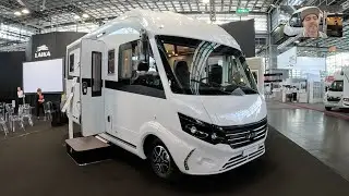 Компактный автодом Laika Ecovip H 2109 RV Camper Van, новая модель Fiat Walkaround + интерьер V1641