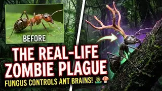 The Real-Life Zombie Plague: How a Jungle Fungus Controls Ant Brains 🧟🍄