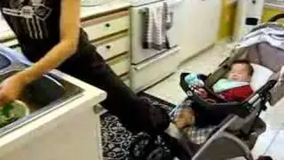Multitasking mom