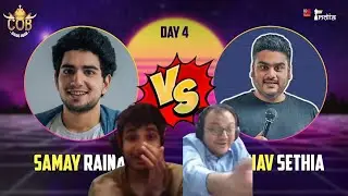Biased commentary? | Samay Raina vs Vaibhav Sethia | COB GangWar