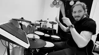 Bashir Dahrieh drum session on Powered by the Universe by Rob Favotto