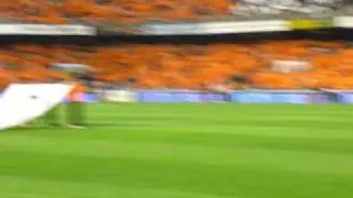 Sfeer Actie Valencia - Real Madrid