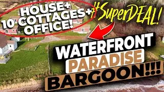 (SOLD) Prince Edward Island Waterfront House, 10 Cottages, Office and Acreage $599,900!