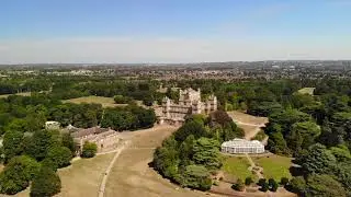 DRJ1ONE - Aerial View Wollaton Hall & Deer Park (8th Aug 2K18) Drone Footage