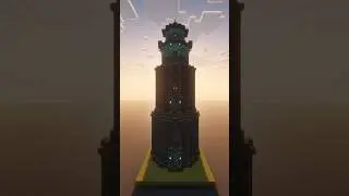 Huge Tower TimeLaps 🗼🔥 | Minecraft