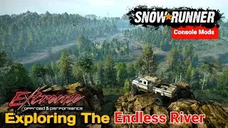 Exploring The Endless River Map In Snowrunner Phase 7 Update