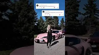 Address some hate comments 😂 #cars #cartok #funny #supra #jdmgirl