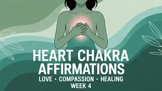 Heart Chakra Affirmations | Love, Compassion & Emotional Healing (Week 4)