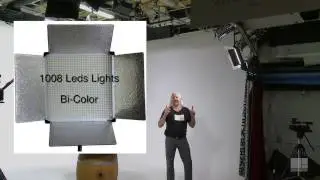 Film & Photography Studio Rental - 1008 led lights at OddBox Studios