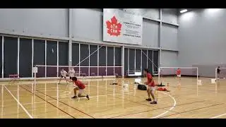 Alvenzo Sutedja/Liyou Cheng vs Wesley Chan/William Jiang (3rd/4th)