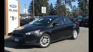 2015 Ford Focus SE W/ Leather, Backup Camera Review | Island Ford